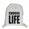 Blogerski plecak worek ze sznurkiem Choose life